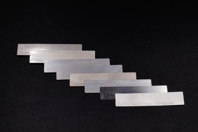 Podkładki noża tokarskiego o szerokości 12mm