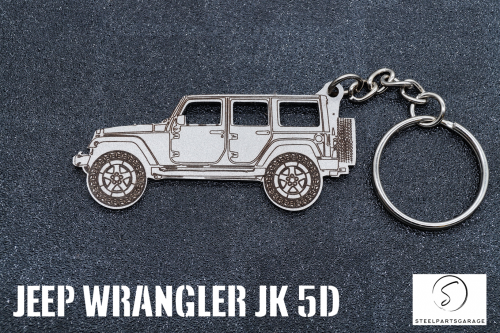 Brelok Jeep Wrangler JK długi - bok