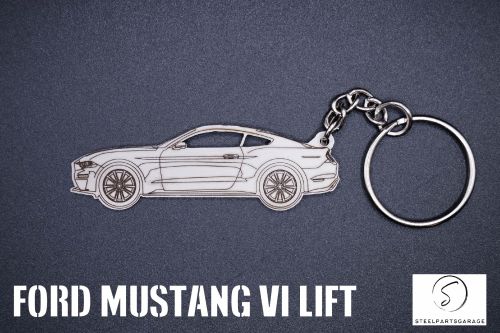 Brelok Ford Mustang VI gen lift  bok