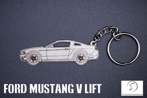 Brelok Ford Mustang V gen lift  bok