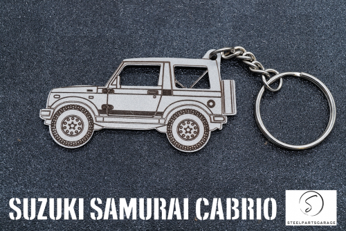 Brelok Suzuki Samurai Cabrio bok