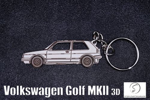 Brelok Volkswagen Golf II bok