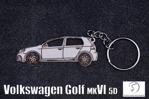 Brelok Volkswagen Golf VI bok
